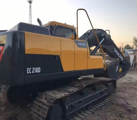In gutem Zustand, hergestellt in Korea, Original gebrauchtes Volvo Ec210 Crawler Bagger zum Verkauf.