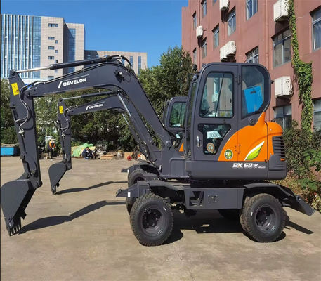 DX60W Gebraucht Doosan Bagger 2,9m Arm Gebraucht Baggermaschine