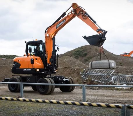 1m3 Eimer Doosan Bagger Gebrauchtes Hydraulisches Bagger Gebrauchtes 110kw