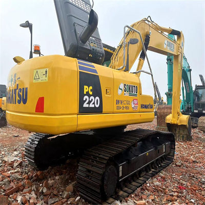 Japanische Gebrauchtkomatsu PC220-8 Second Hand Hydraulische Bagger Komatsu 55 Bagger