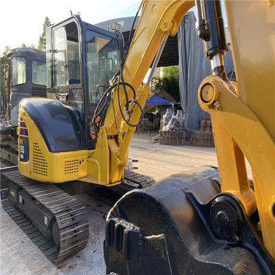 Original Fabrikgefertigter Komatsu PC55 Bagger 5 Tonnen kleiner Gebraucht Komatsu Bagger