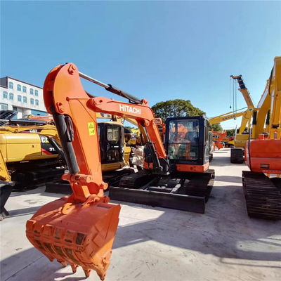 Mini Gebrauchtbagger ZX55 Niedrige Arbeitszeiten HITACHI ZX55USR Crawler Bagger