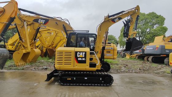 Neue Lieferungen Original hochwertige Mini 5 Tonnen Gebraucht Bagger CAT305.5E2 Gebraucht 5 Tonnen Mini CAT 305.5E2 306 307 308 Digger