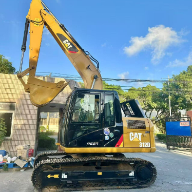 Original Caterpillar Cat312D Gebraucht Bagger Cat312D2 Bagger Cat312GC Crawler Bagger 12 Tonnen Minibagger gute Qualität sehr guter Zustand