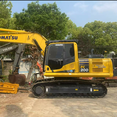 Zweithand Komatsu Pc200 Maschinen hydraulischer Crawler 20 Tonnen Mini-Gebrauchsgraber