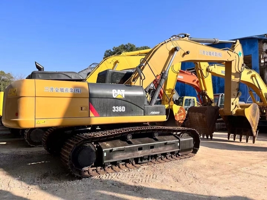 Gebrauchter CAT336D 36 Tonnen Hydraulik-Raupenbagger mit Brecher für Erdbewegung Erdbewegungsgeräte 336 336D 336D2 330D 330D2