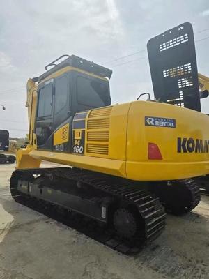 Original Japan importierter Komatsu PC160LC-7 Bagger 16 Tonnen CLSS Hydrauliksystem Kraftstoffsparend und effizient 
