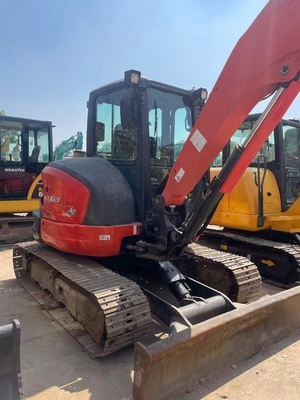 Verwendet für Kubota Kx163 Minibagger 6,3 Tonnen Planierraupe Hydraulik-Raupenmaschine Motor Japan Gebraucht Kubota Kx163 Minibagger