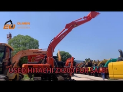 Niedrige Arbeitszeiten Hitachi Zx200 Hydraulic Crawler Excavator auf Lager zum Verkauf