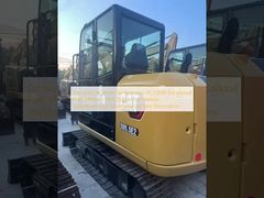 Kompakter Komatsu PC35MR Bagger mit kurzem Heck, Kraftstoffeffizienter Minibagger für enge Baustellen/Kommunale Instandhaltung/Hofsanierung